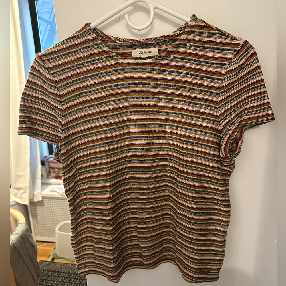 Madewell Striped Dress Tee